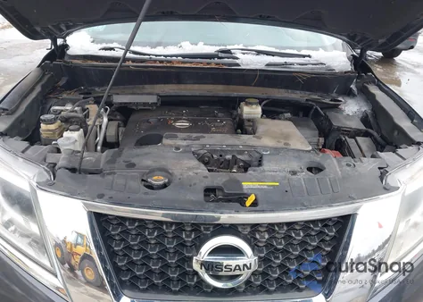 2014 Nissan Pathfinder Sl z USA, uszkodzony, nr VIN 5N1AR2MM1EC694573
